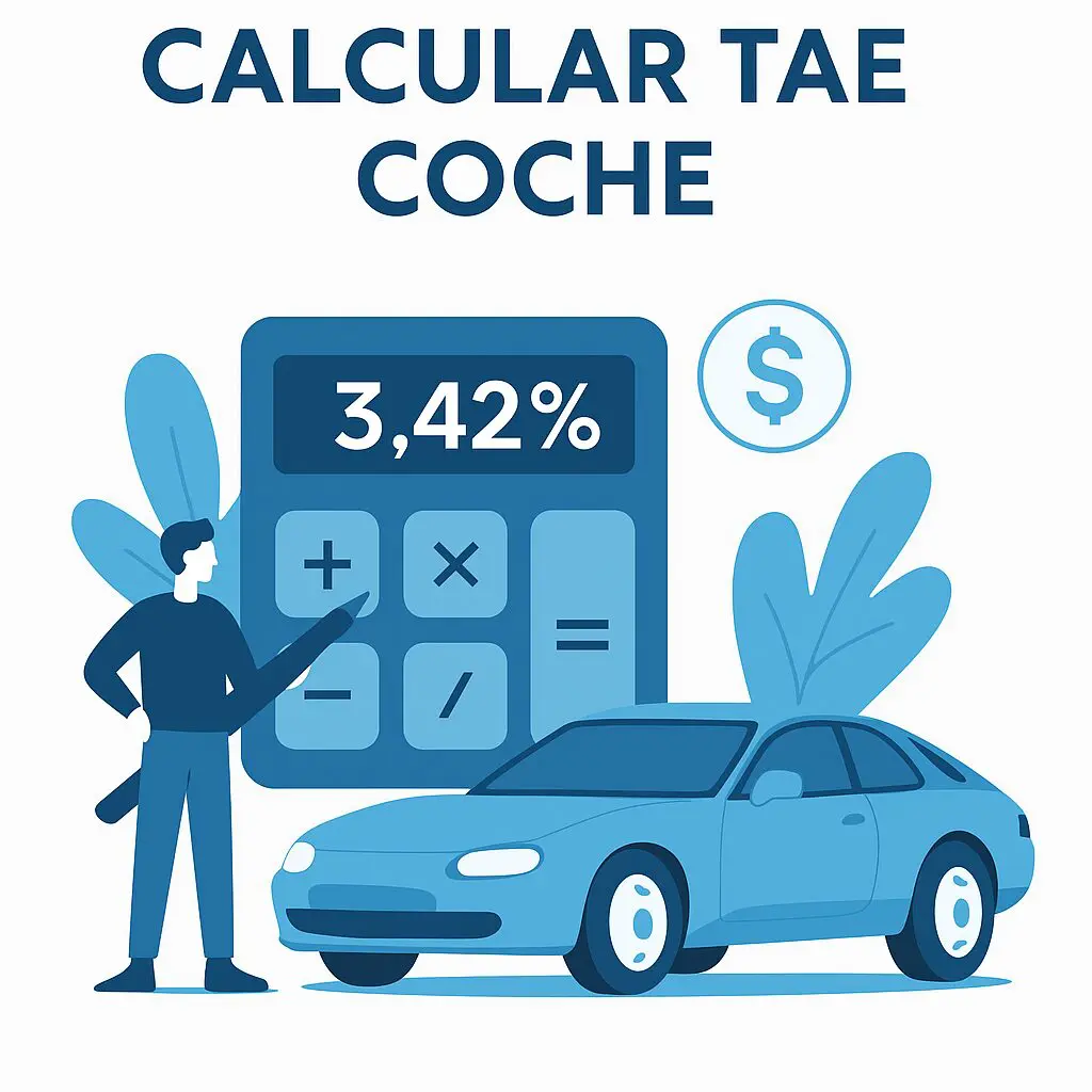 ¿Cómo calcular el TAE de tu coche para saber la cantidad final de financiación?